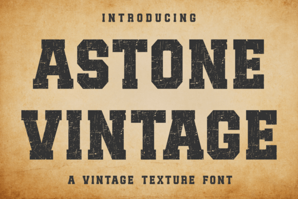 Astone Vintage: A Timeless Font for Nostalgic Design
