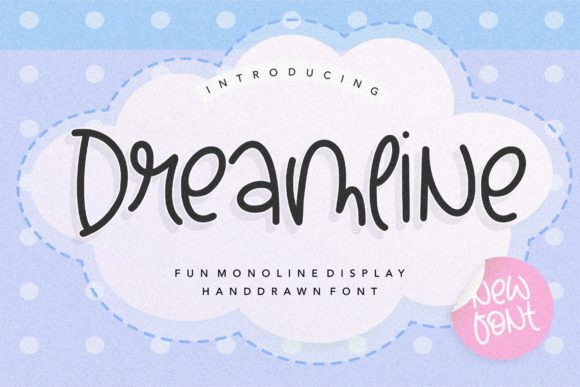 Discover the Magic of Dreamline: A Playful Font for Every Creative Need