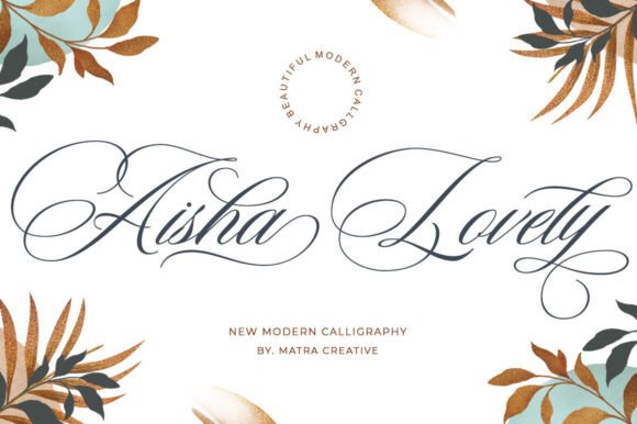 Discovering Aisha Lovely: A Timeless Script Font with Modern Versatility