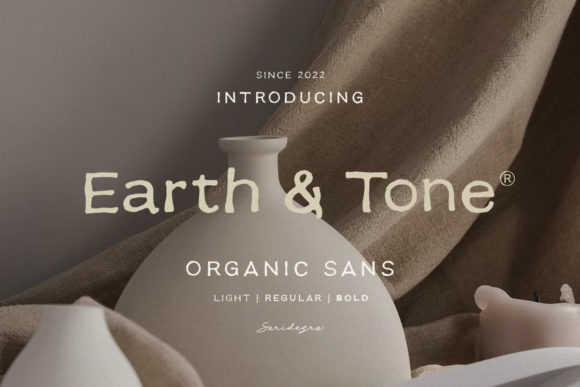 Earth Tone: A Versatile Font for Modern Design