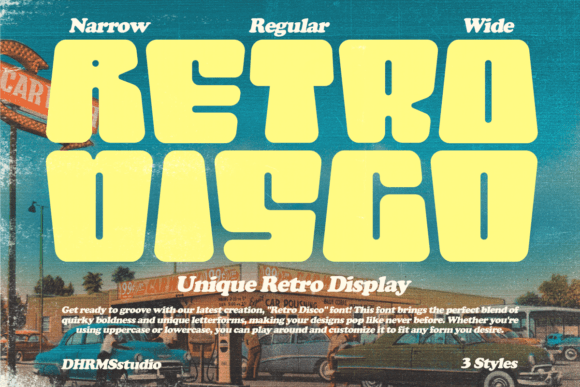 Embrace the Groove: A Deep Dive into Retro Disco Font