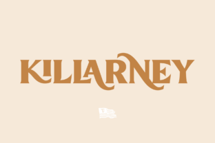 Killarney: A Bold and Sophisticated Display Font for Modern Design