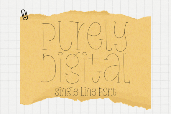 Purely Digital Font: A Sweet Addition to Your Design Toolkit