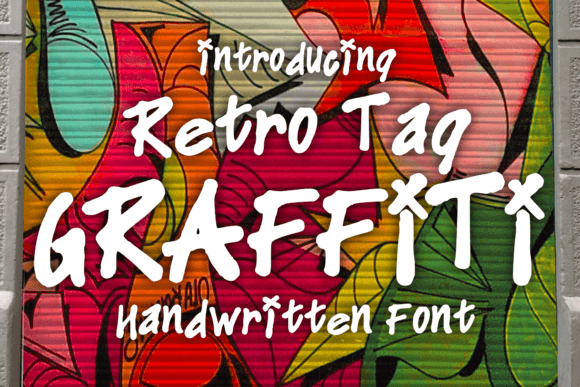 Retro Tag Graffiti