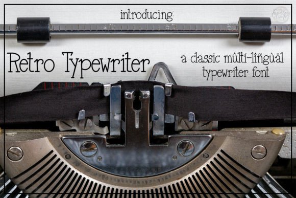 Retro Typewriter Font