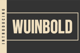 Wuinbold: A Versatile Sans Serif Font for Modern Design